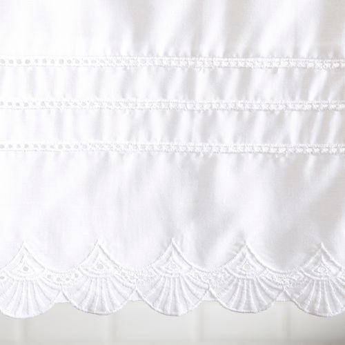 Cortina de Baño Algodón Bordado Altezzo 180 x 190 cm