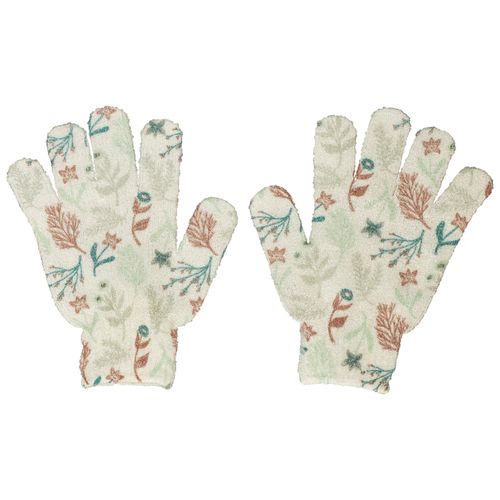 Set 2 Guantes Exfoliantes con Diseño