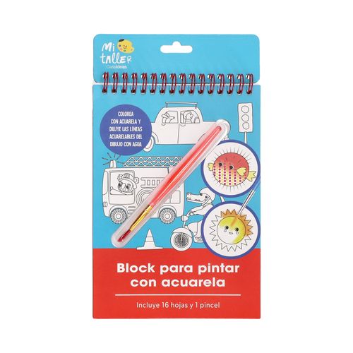 Block para Pintar con Acuarela