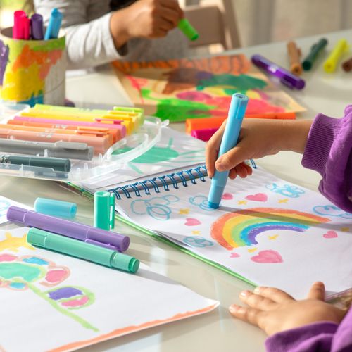 Set 12 Crayones Colores Pastel Ø12x12 cm