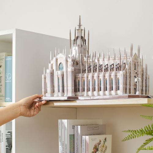 Modelo Armable a Escala Catedral de Milán 53x31x35 cm
