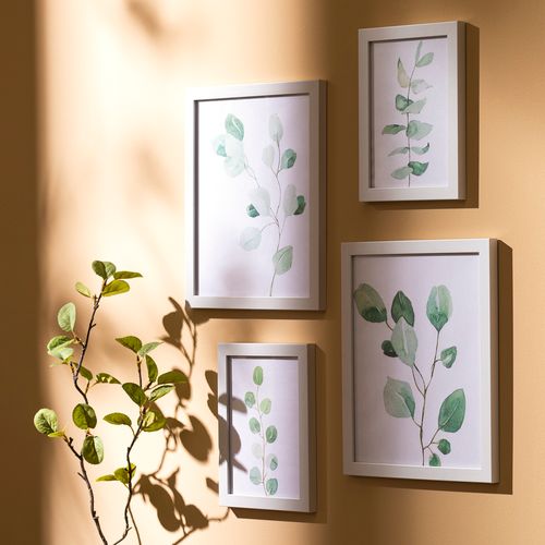 Set 2 Marcos de Foto Plástico PS rectangular para Retratos de 13x18 cm