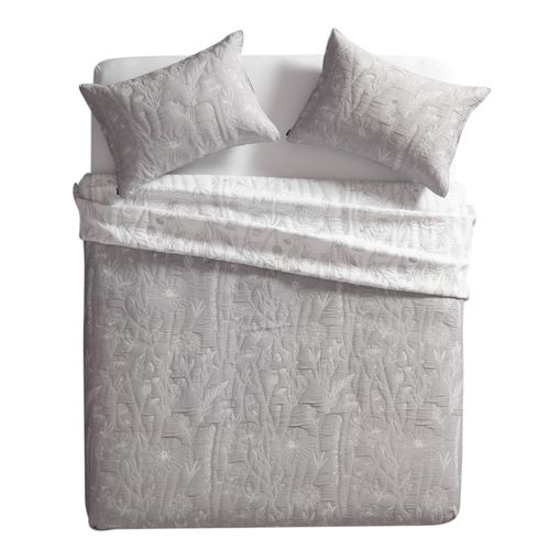 Cubrecama Acolchado con Diseño