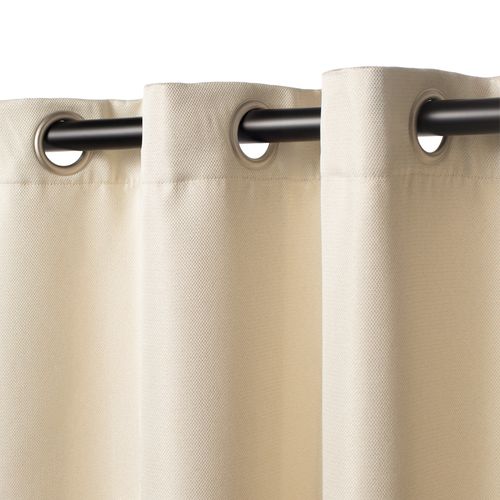 Cortina Blackout con Ojetillos Tweed 140 x 240 cm