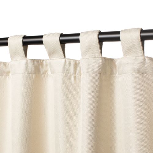 Cortina Blackout con Presillas Tweed 140 x 240 cm