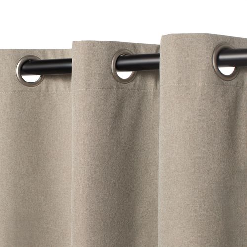 Set 2 Cortinas Blackout con Ojetillos 140 x 240 cm