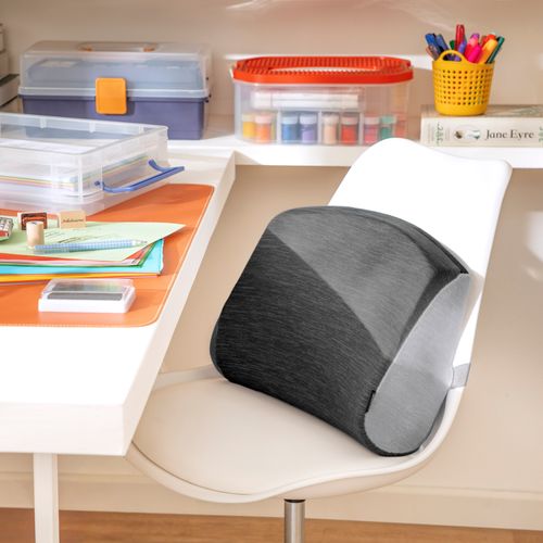 Cojín Ergonómico Respaldo para Silla 36x11x28 cm