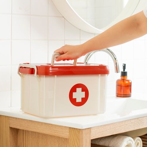 Botiquín de Plástico con Bandeja de Divisiones 9 L