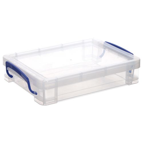 Caja Organizadora Transparente Escolar 26x8,2x36,2 cm
