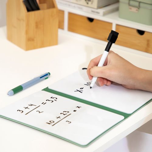 Pizarra Portatil con Plumón 16,75x21,5 cm