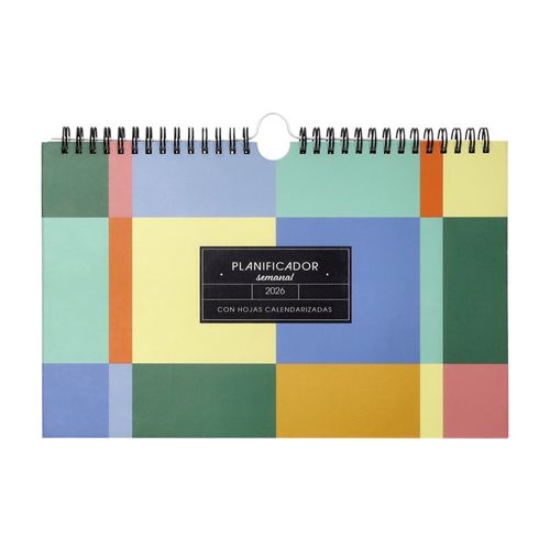 Planificador Semanal 2026 28x1,9x19 cm
