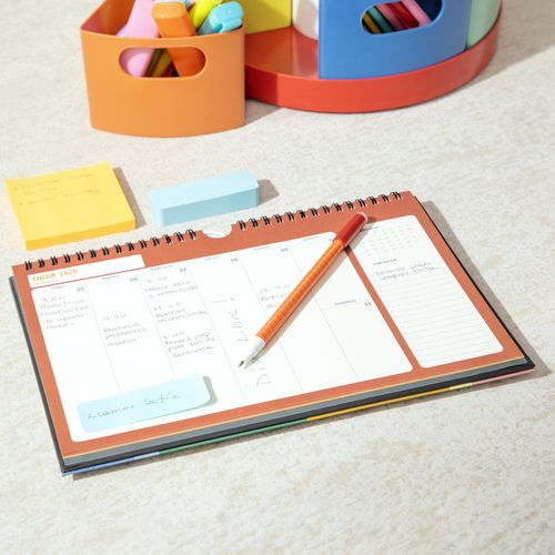 Planificador Semanal 2026 28x1,9x19 cm