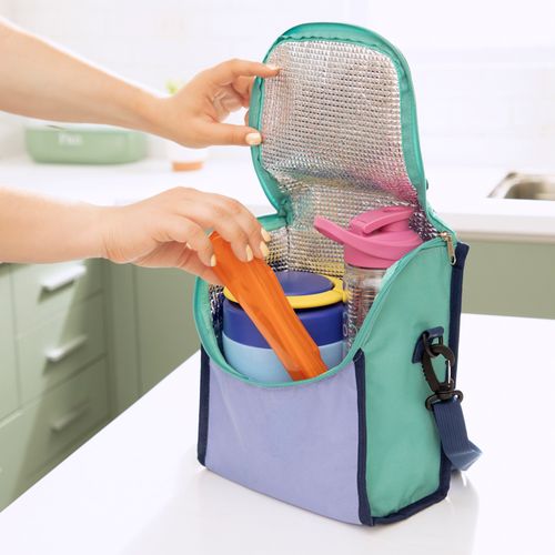 Lonchera Térmica Escolar con Cierre 20x12x24 cm