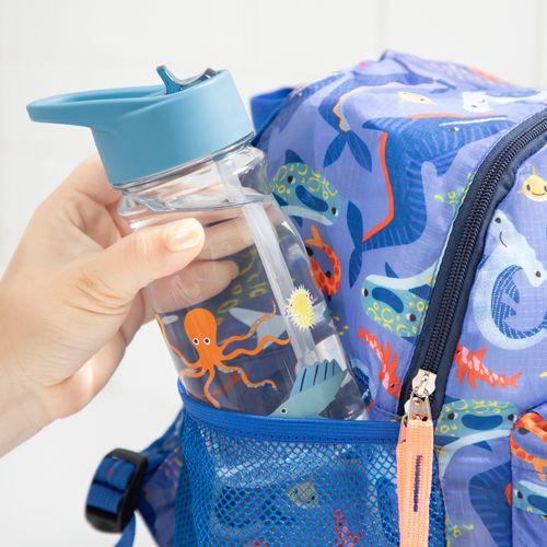 Botella de Agua con Bombilla 500 ml