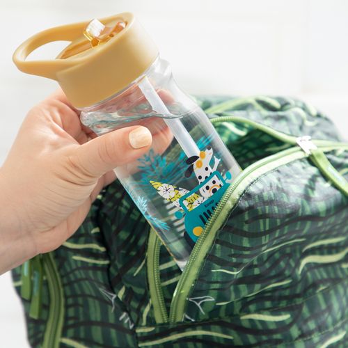 Botella de Agua con Bombilla 500 ml