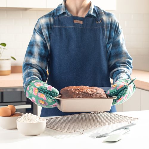 Molde Rectangular Dorado 29,5x15x6,5CM