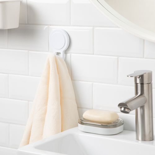 Jabonera de Plástico Adams 12,6x9,4x3,7 cm