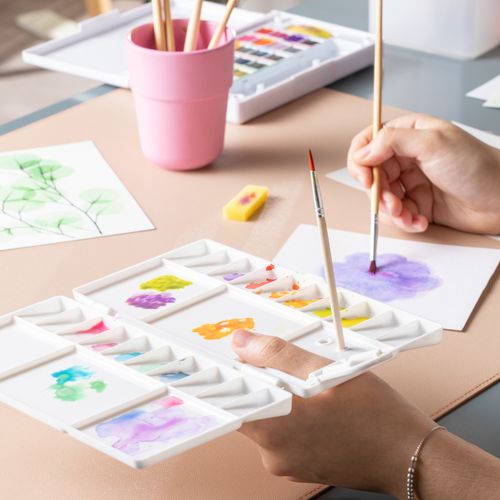 Set 24 Pintura Acuarelas