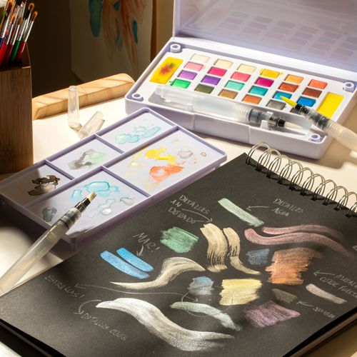 Set 24 Acuarelas de colores