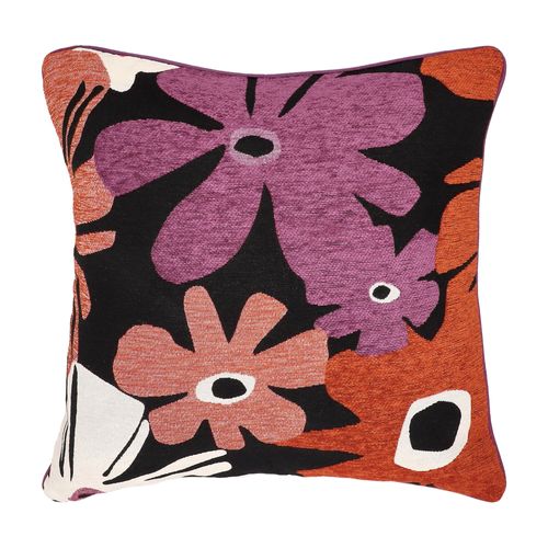 Cojín Tejido Jacquard con Diseño 45 X 45 CM