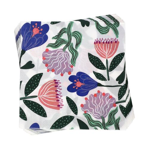 Set 24 Servilletas Papel con diseño 16,5x16,5 cm