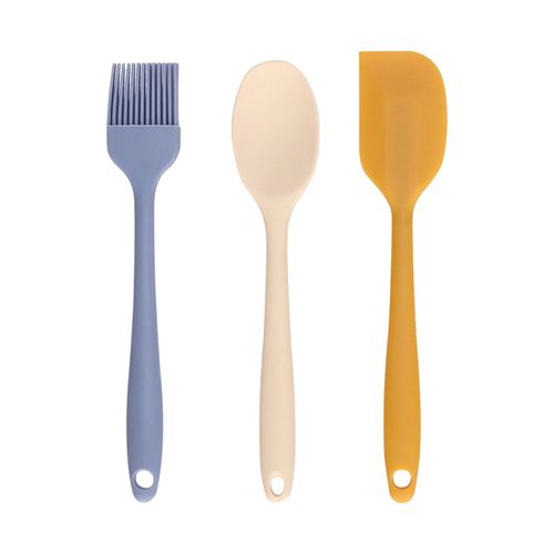 Set 3 Mini Utensilios Silicona para Repostería