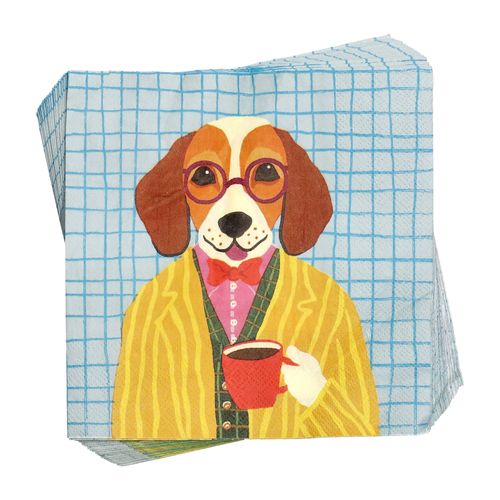 Set 24 Servilletas de Papel con diseño 16,5x16,5 cm