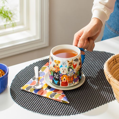 Mug Cerámica Decal con Diseño 420 ml