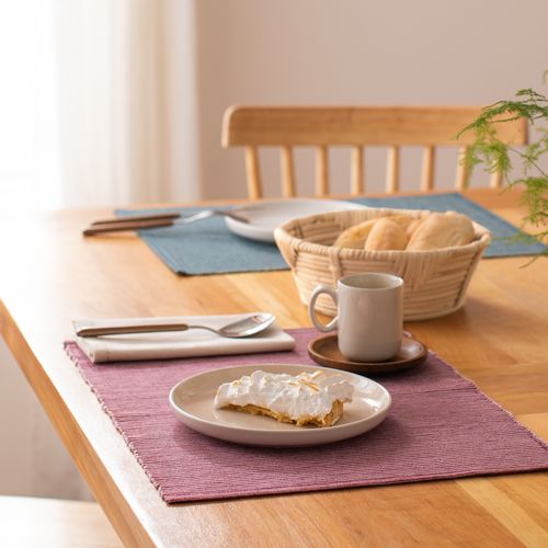 Individual de Algodón Liso Color 33 x 45 cm