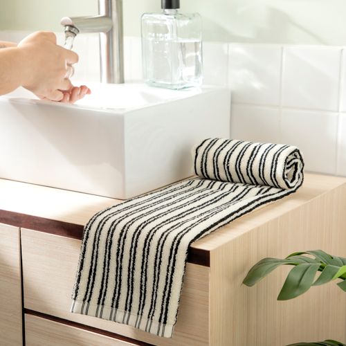 Toalla Visita de Algodón Terry Jacquard 40 x 70 cm