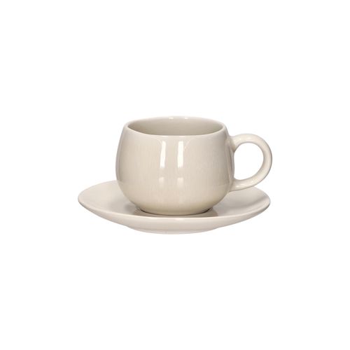 Mug con Plato de Café 180 ml