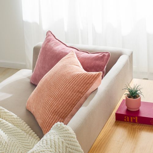 Funda de Cojín Terciopelo Liso 40 x 60 cm