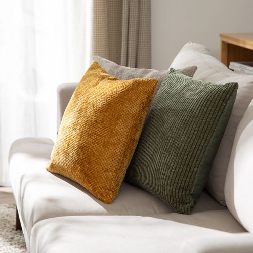 Funda de Cojín Terciopelo Textura 45 X 45 CM