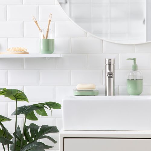 Porta Cepillo de Plástico Adams 6 x 12 cm