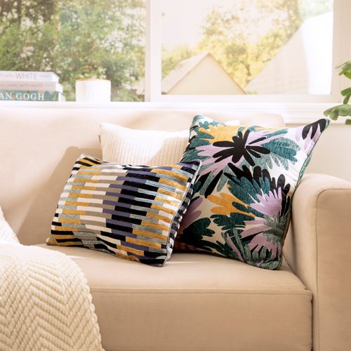 Cojín Tejido Jacquard con Diseño 45 X 45 CM