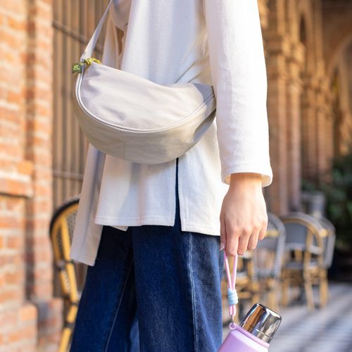 Bolso Luna con Cierre