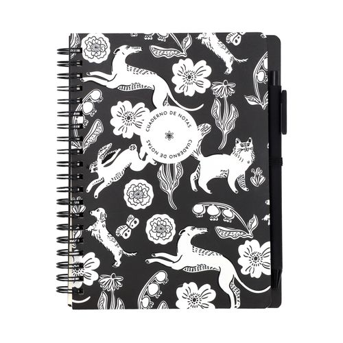 Libreta y Lapicero 100 Hojas con Líneas 14,5 x 18 cm