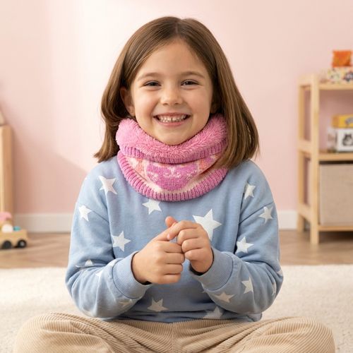 Cuello Tejido Infantil 23 x 25 cm