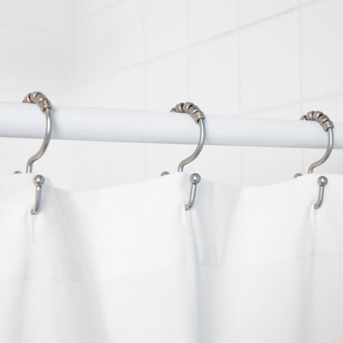 Cortina Algodón de Baño Estampado 180 x 190 cm