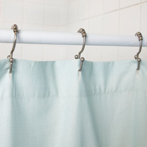 Cortina Algodón de Baño Estampado 180 x 190 cm