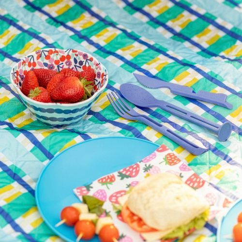 Set Cubiertos de Plástico Transportables
