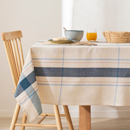 Mantel de Algodón a Rayas