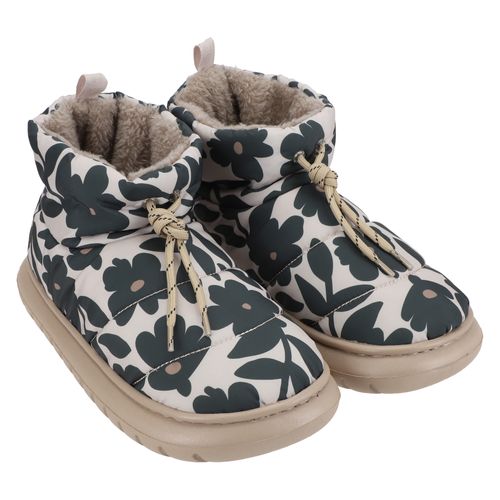 Pantufla Bota con Estampado