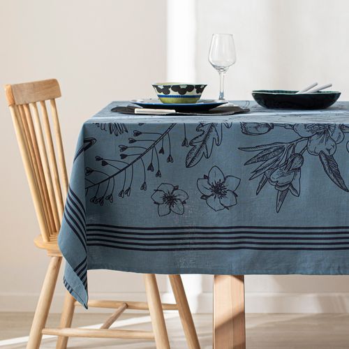 Mantel de Algodón con Diseño Estampado