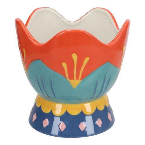 Maceta de Céramica Flor Ø 20 x 20 cm