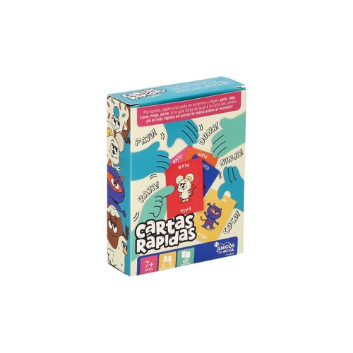 Juego "Cartas Rapidas" 33,9x30,4x5,6 cm
