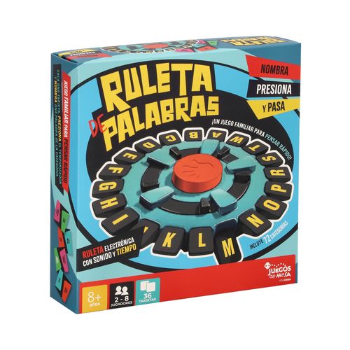 Juego "Ruleta de Palabras" 33,9x30,4x5,6 cm