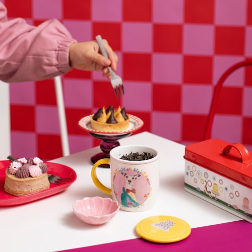 Set 2 Platitos para Bolsas de Té con Forma 50 ml