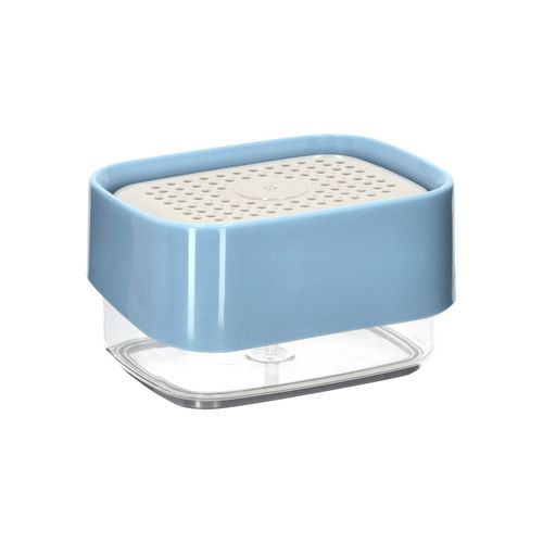 Dispensador Lavaloza con porta esponja 14,7x10,8x8,3cm
