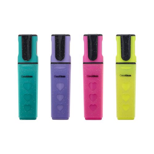 Set 4 Plumones Glitter
